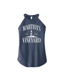 Майка с высоким воротом Martha's Vineyard для юниоров, синий Unbranded