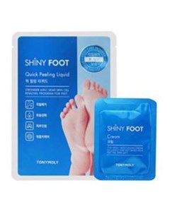 Пилинг для ног Shiny Foot Quick Peeling Liquid Tonymoly (корея)