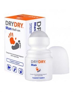 Мужской антиперспирант от потоотделения Dry Dry Man Dry dry (швеция)