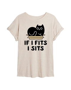 Футболка размера «больше» для юниоров, если я вписываюсь, бежевый Unbranded