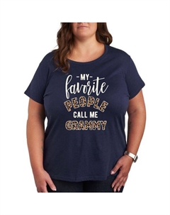 Плюс любимая футболка с надписью «Грэмми», синий Unbranded