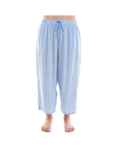 Плюс сайз пижамные капри из вискозы, цвет french plaid Croft & barrow