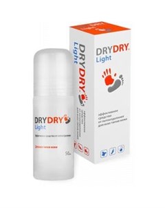 Антиперспирант от потоотделения для всех типов кожи Light Dry dry (швеция)