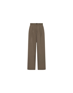 Повседневные брюки мужские коричневые, коричневый The row