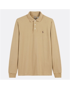 Рубашка-поло из стрейчевого пике Custom Slim Fit зеленый Polo ralph lauren