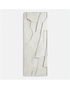 Картина ручной работы объемная из МДФ и акрила 180х65 см бежевый So'home
