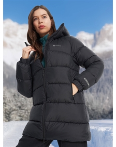 Пуховик женский Alakol, Черный Outventure