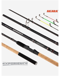 Удилище штекерное фидерное Experience Feeder TX-30 3м. (30-60-90), Черный Akara