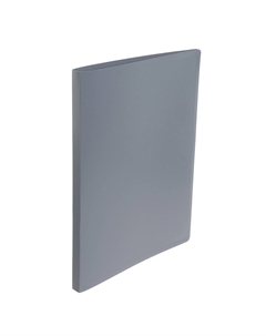 Папка с пластиковым скоросшивателем а4, 500 мкм, корешок 14 мм,, до 100 листов, серая Calligrata