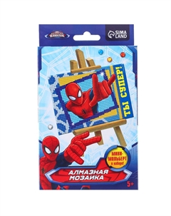 Алмазная мозаика с частичным заполнением для детей Marvel