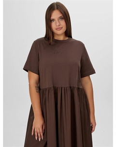 Платье женское коричневое Mark formelle
