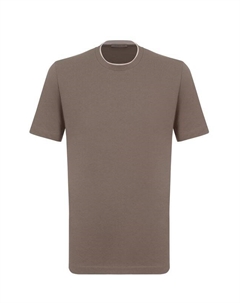 Хлопковая футболка Corneliani