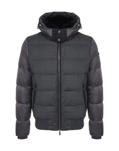 Пуховик Wright-SHL с воротником из овчины Moorer