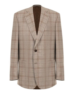 Пиджак из шерсти и шелка Stefano ricci