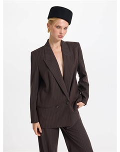 Двубортный жакет с шерстью Love republic