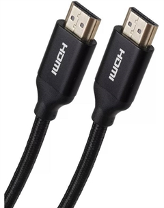 Кабель интерфейсный HDMI-HDMI VCOM ACG520BM-3.0 19M/M ver 2.0, 3М, (light) Iopen
