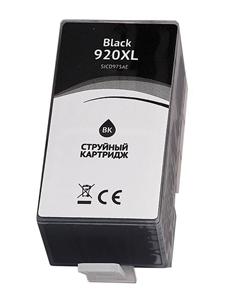 Картридж струйный CD975AE (№920XL Black) для HP Officejet 6000/6000Wireless/6500/6500Wireless/6500APlus/6500A/7000/7500A, пигментный тип чернил Sakura