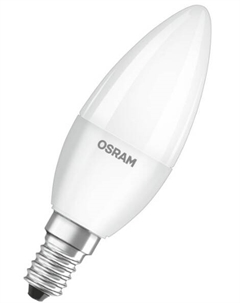 Лампа светодиодная 4058075210714 LED Star Classic B 75 8W/840 8Вт свеча матовая 4000К нейтр. бел. E14 806лм 220-240В пластик. OSRAM Ledvance