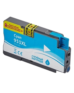 Картридж струйный F6U16AE (№953XL Cyan) для HP Officejet 8702/7720/7730WF AIO, Pro 8210/8211/8218/8710/8720/8721/8725/8728/8730/8731/8740 AIO Sakura
