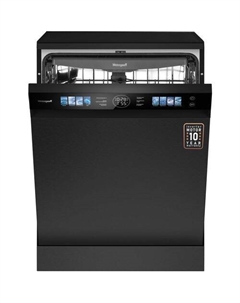 Посудомоечная машина WEISSGAUFF DW 996 Touch Inverter Dual Fan Dry, полноразмерная, напольная, 60см, загрузка 15 комплектов, черный Weissgauff
