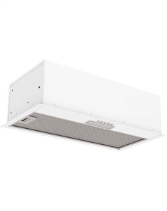 Встраиваемая вытяжка Cube Basic 60П-500-К3Д, управление кнопочное, белый Elikor