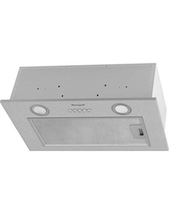 Встраиваемая вытяжка Box 600 PB IX, управление кнопочное, нержавеющая сталь Weissgauff