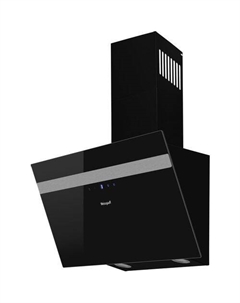 Вытяжка каминная Zibal 60 BLX, черный/нержавеющая сталь, сенсорное управление Weissgauff