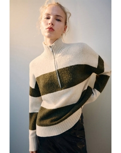 Свитер с воротником на молнии Befree