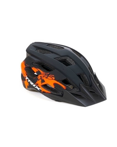 Шлем велосипедный, кросс-кантри, красно-черный матовый, PNY24(L)BL-NE-RED Trix