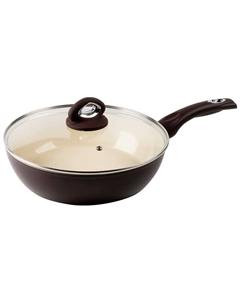 Сотейник с крышкой Stone-Creme-28C Кремовый 80860 Endever