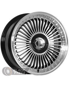 Литой диск Ferris 7x17/4x98 D67.1 ET38, Черные Pdw