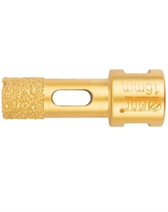 Коронка кольцевая для УШМ 16336, М14, по керамограниту, камню и кафелю алмазная Фит