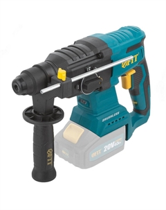 Перфоратор аккумуляторный 79910, 20 В, 0-1150 об/мин, 0-5200 уд/мин, 3 Дж, 3 режима, SDS-PLUS Фит