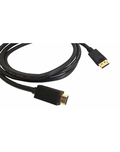 Кабель-переходник (адаптер) DisplayPort(20M)-HDMI(19M), 90 см, черный C-DPM/HM-3 (97-0601003) Kramer