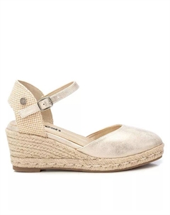 Женские эспадрильи на клиновидной подошве с джутовой обмоткой Refresh By, золотой Xti