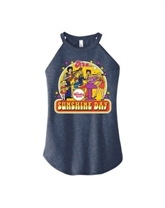 Майка с высоким воротом от Brady Bung Sunshine Day для юниоров, синий Licensed character