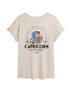 Детская оверсайз футболка Garfield Capricorn, бежевый Licensed character