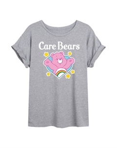 Футболка большого размера с логотипом «Медведи заботы» для юниоров, серый Licensed character