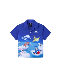 Детская рубашка, цвет Blue Converse