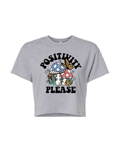 Футболка с принтом "Будь на позитиве" для подростков Juniors, серый Licensed character