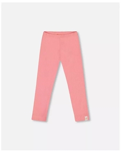 Детские леггинсы с плоской резинкой на спине Coral Pink - для малышей и детей, розовый Deux par deux