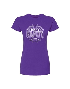 Молодежная футболка Wicked Defy Gravity облегающего кроя, фиолетовый Licensed character