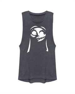 Майка-топ с принтом «Кошмар перед Рождеством» от Sally Juniors, цвет denim heather Disney