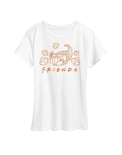 Футболка с логотипом Women's Friends и изображением рога изобилия, белый Licensed character