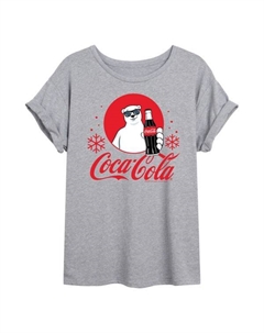 Футболка Juniors Coca-Cola Polar Bears большого размера, серый Licensed character