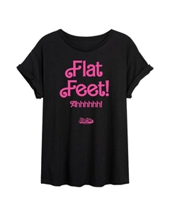 Футболка с принтом "Плоскостопие" из фильма Juniors, черный Barbie