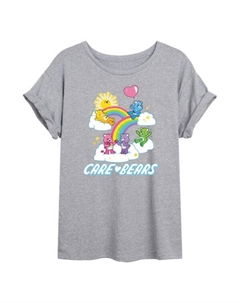 Футболка большого размера с логотипом молодежной группы Care Bears, серый Licensed character