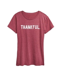 Графическая футболка с принтом "Благодарю" для подростков, красный Licensed character