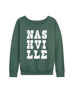 Женская футболка с длинным рукавом из французского трикотажа Nashville, зеленый Licensed character