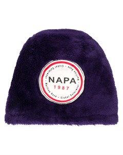 Napa by martine rose шапка бини с нашивкой логотипом один размер фиолетовый Napa by martine rose